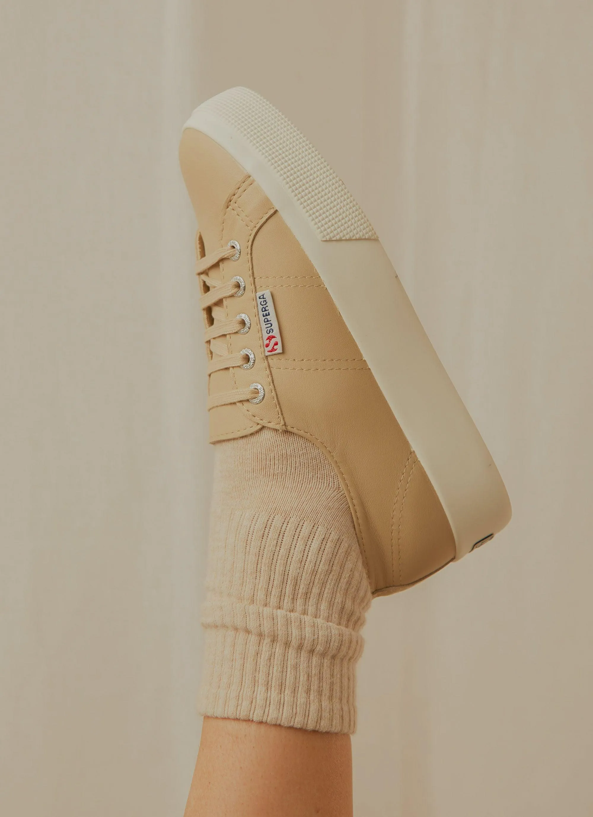 2730 Nappa Sneaker - Beige Favorio