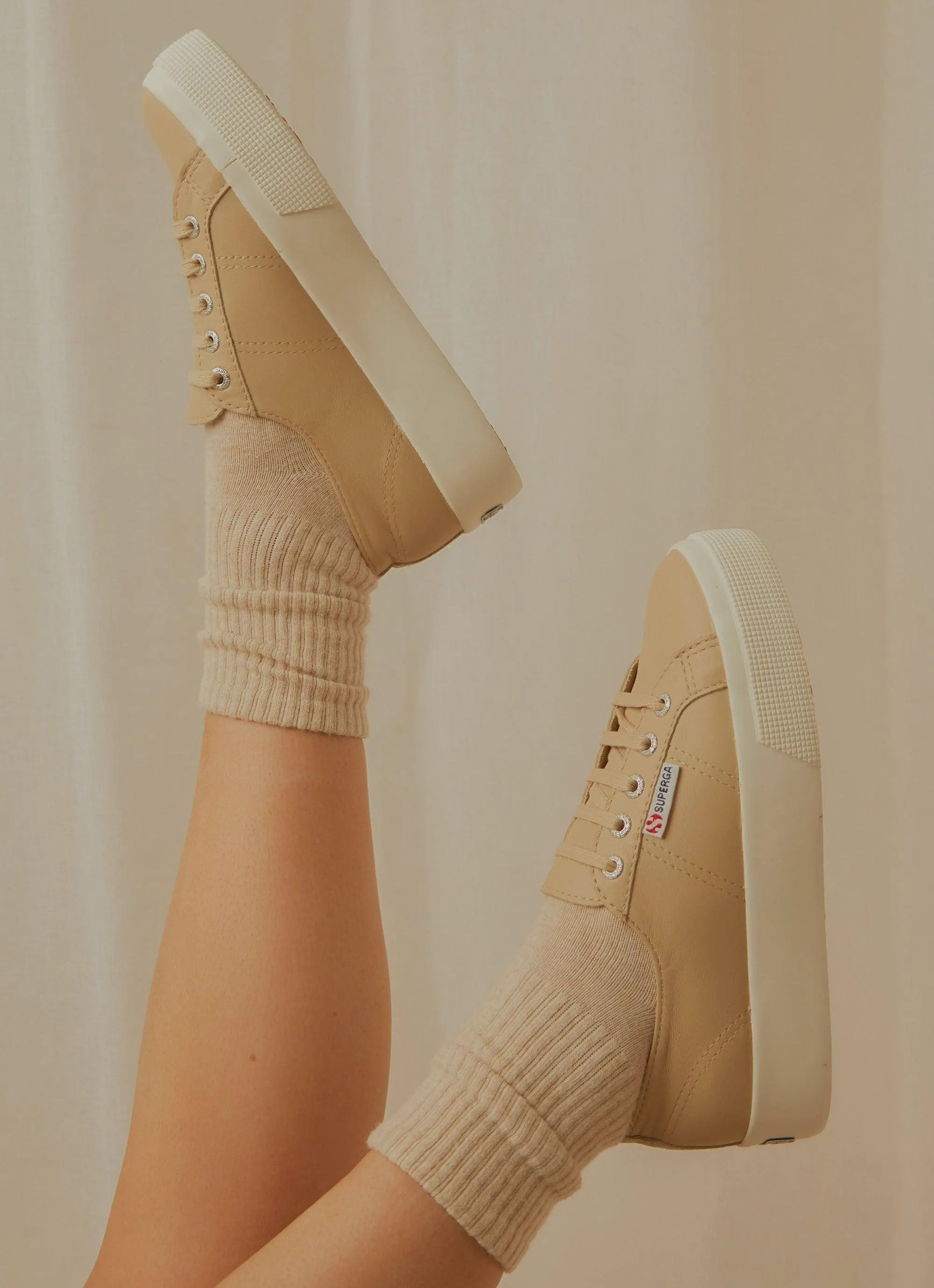 2730 Nappa Sneaker - Beige Favorio