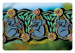 3D Magnet By Susan Betts - Bush Koala