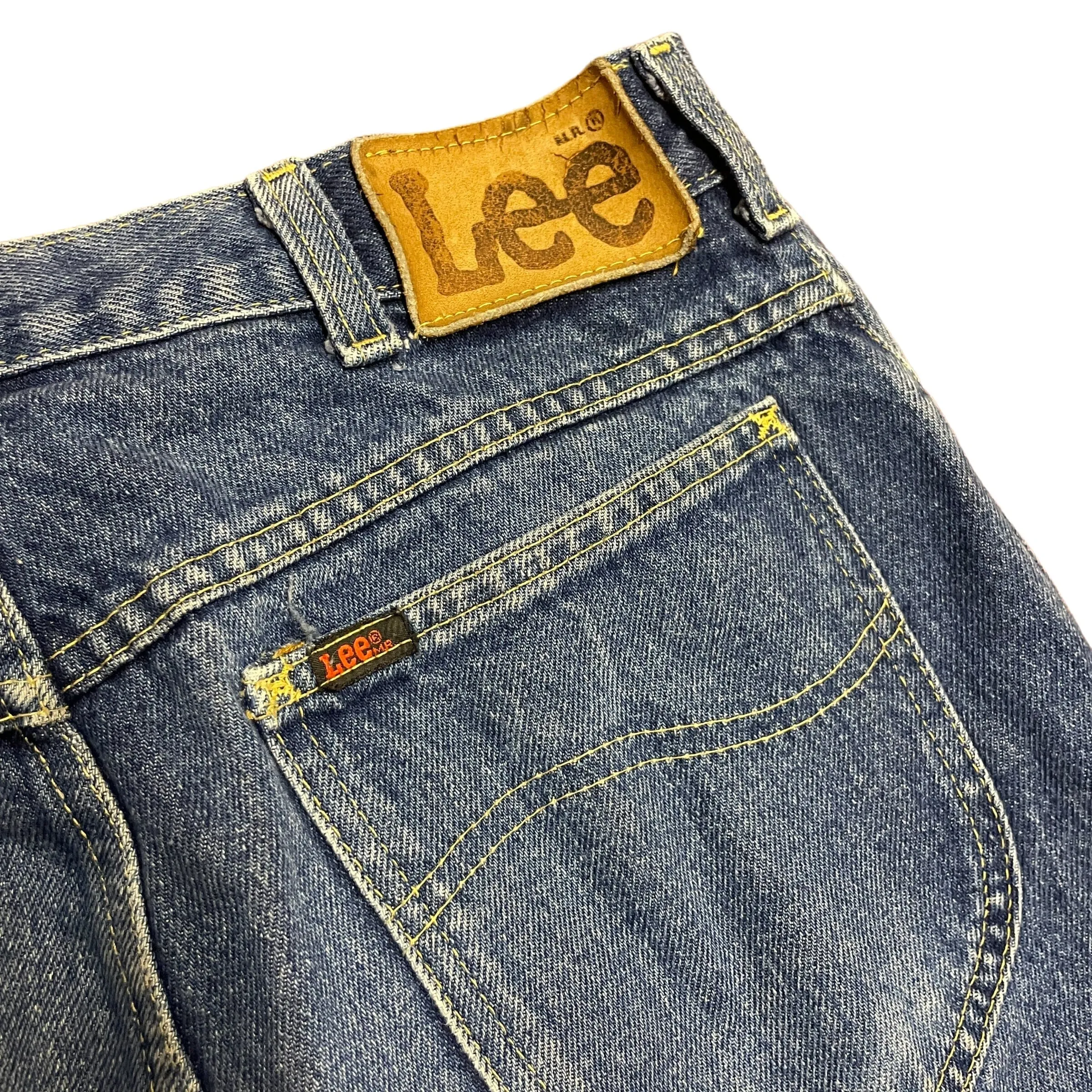 70s Lee Riders Vintage Denim Jeans with Talon 42 Zipper Size 31"