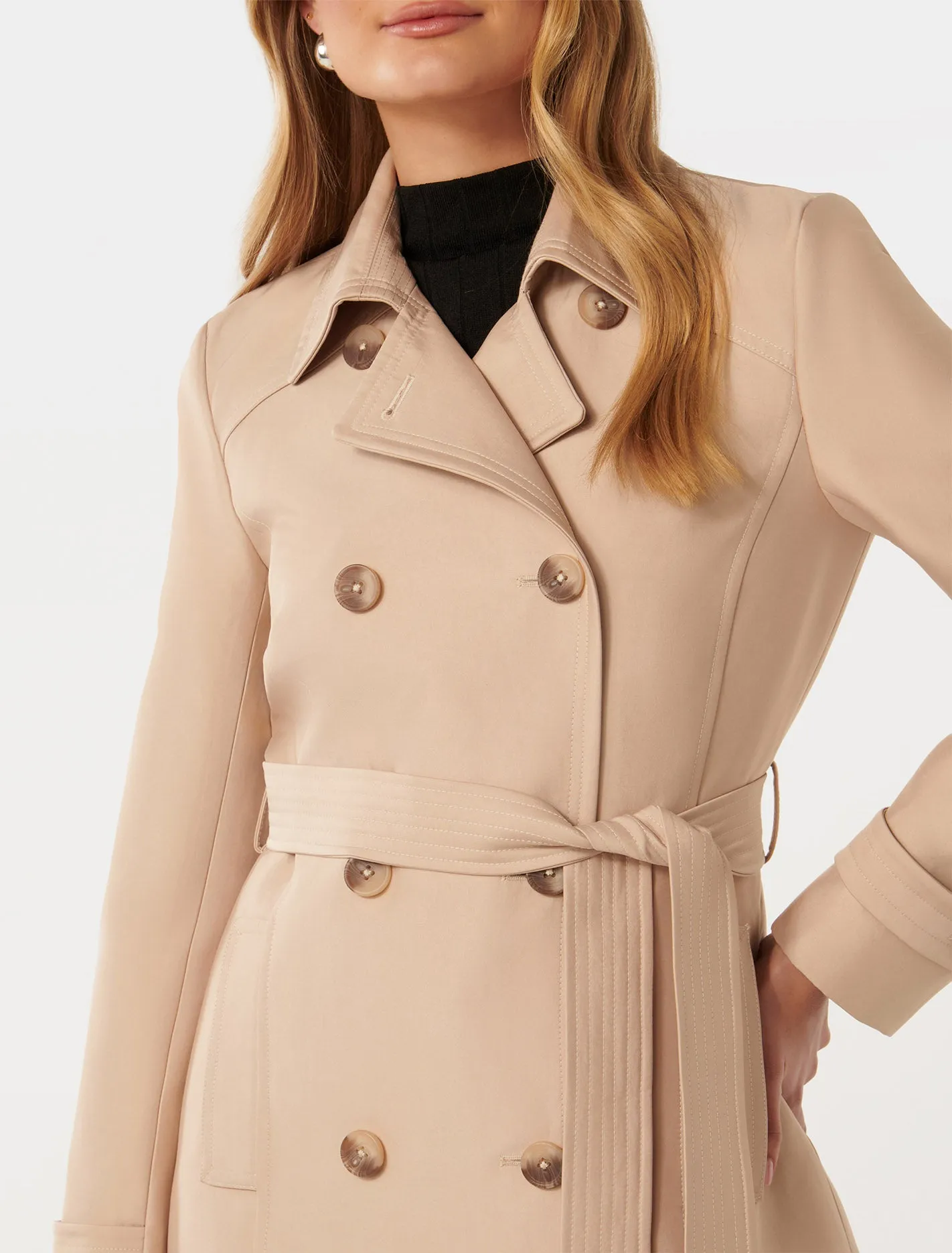 Alicia Short Trench Coat