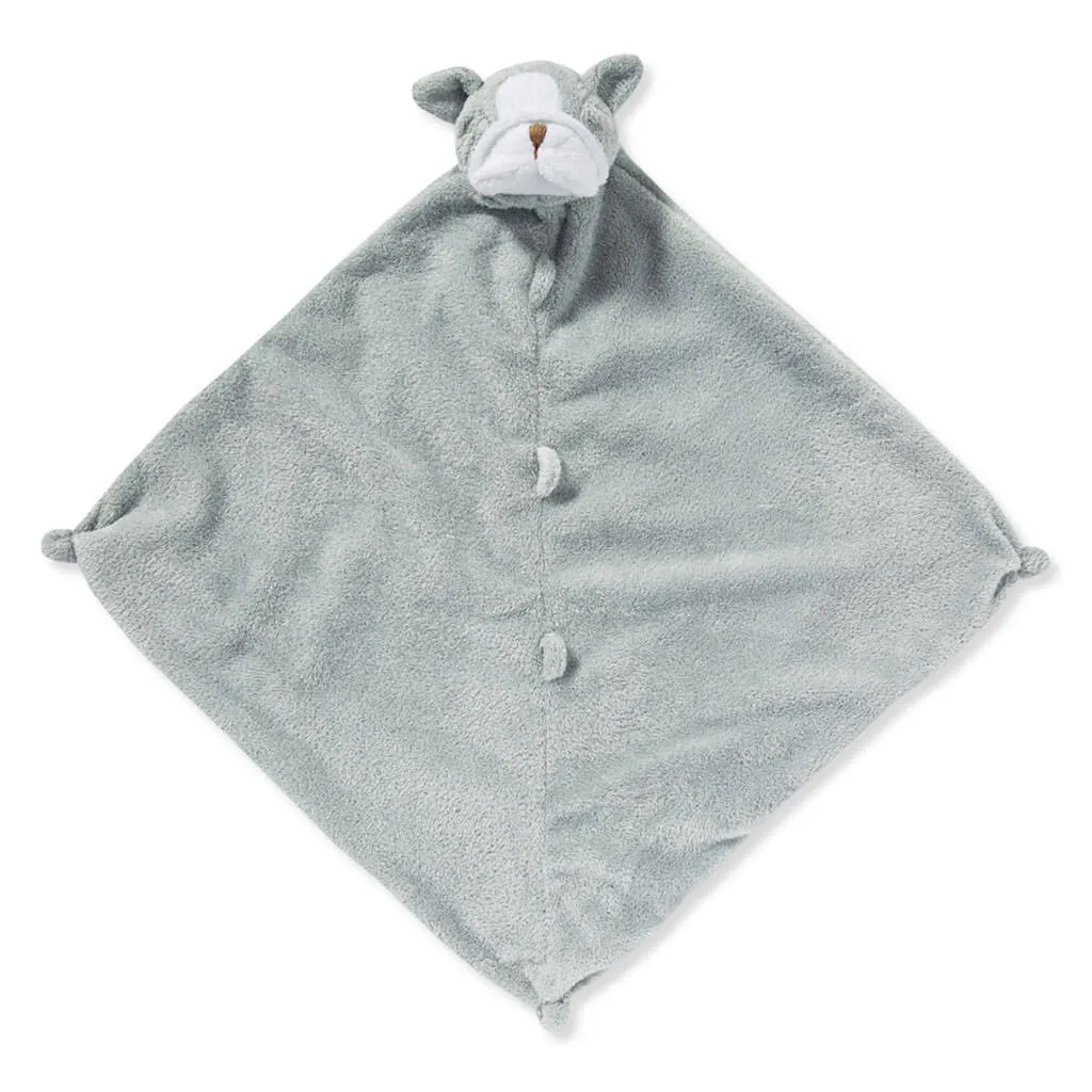 Angel Dear Security Blankie Blanket Bulldog Grey