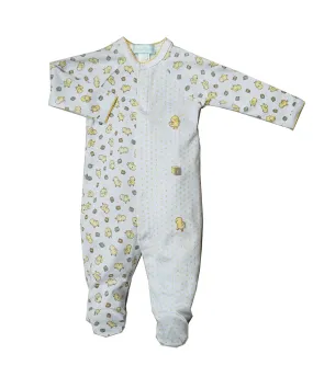 Baby Duckies Print Footie