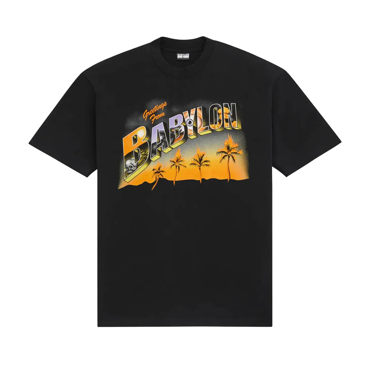 Babylon LA Greetings From Babylon T-Shirt Black