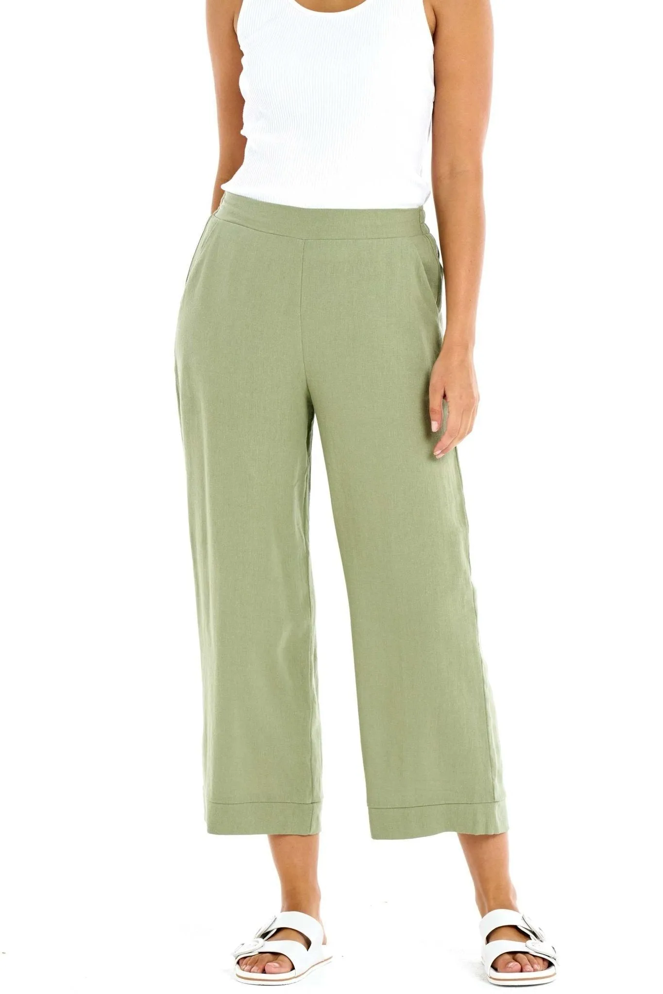 Betty Basics Parker Pant in Vine