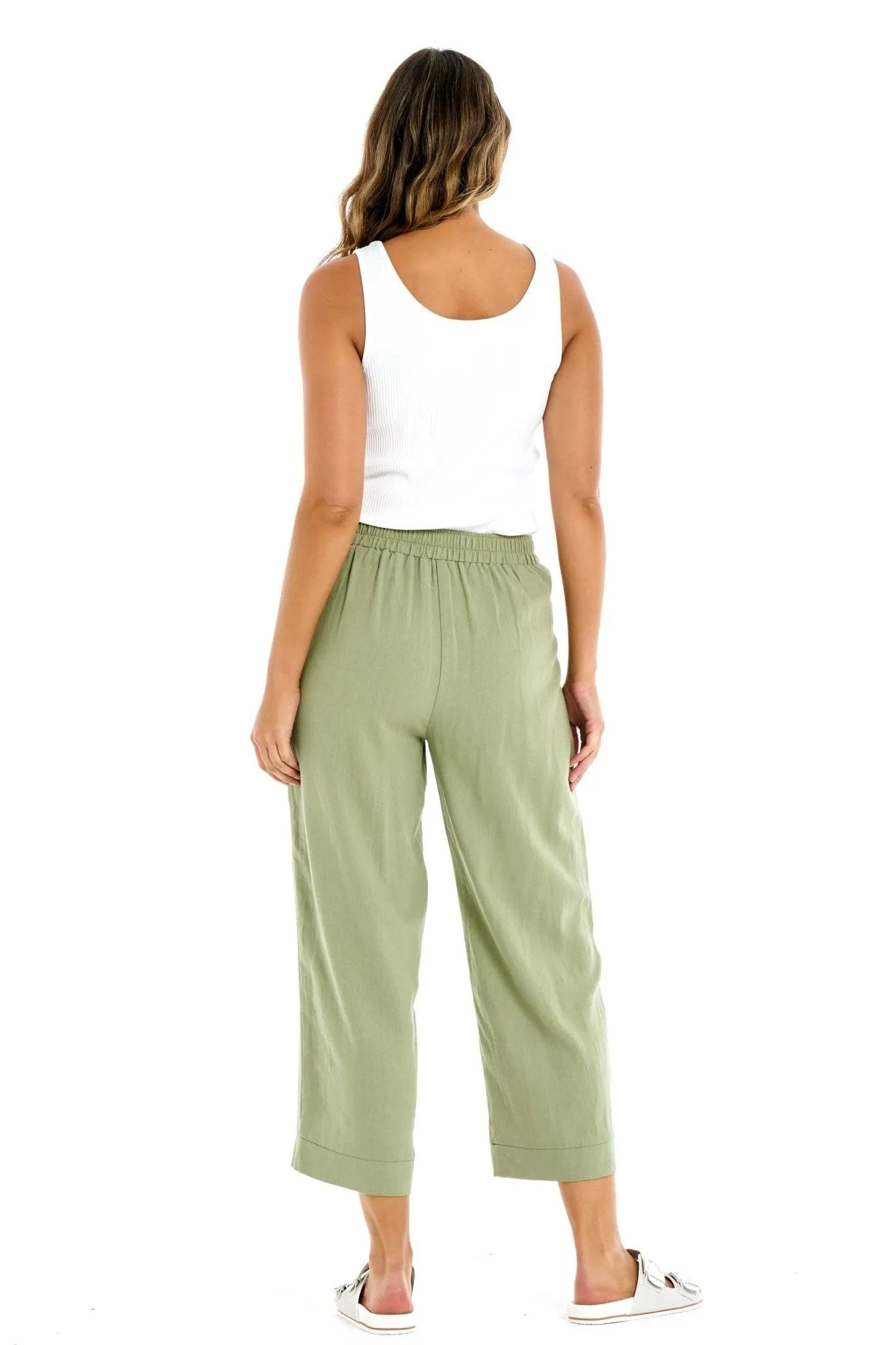 Betty Basics Parker Pant in Vine