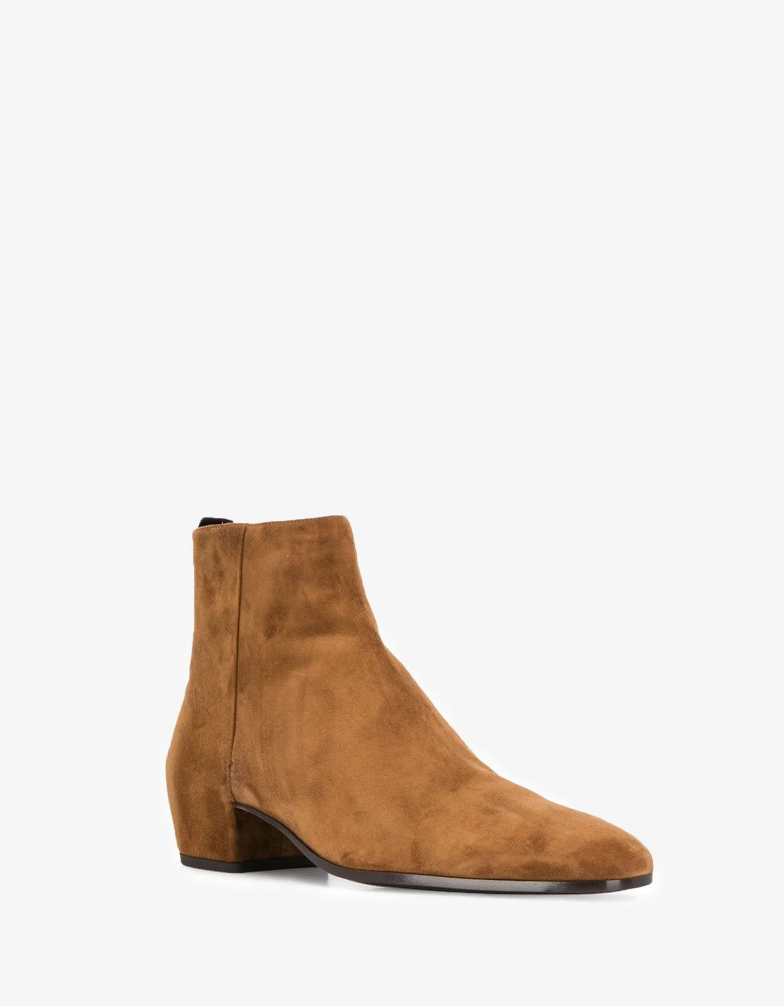 Caleb Brown Suede Leather Ankle Boots