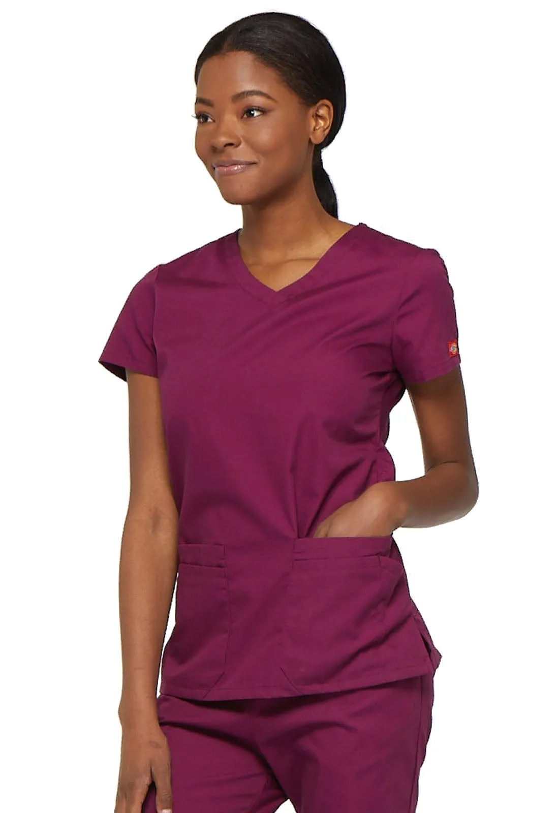 EDS Signature Dickies  V-Neck Scrub Top 85906