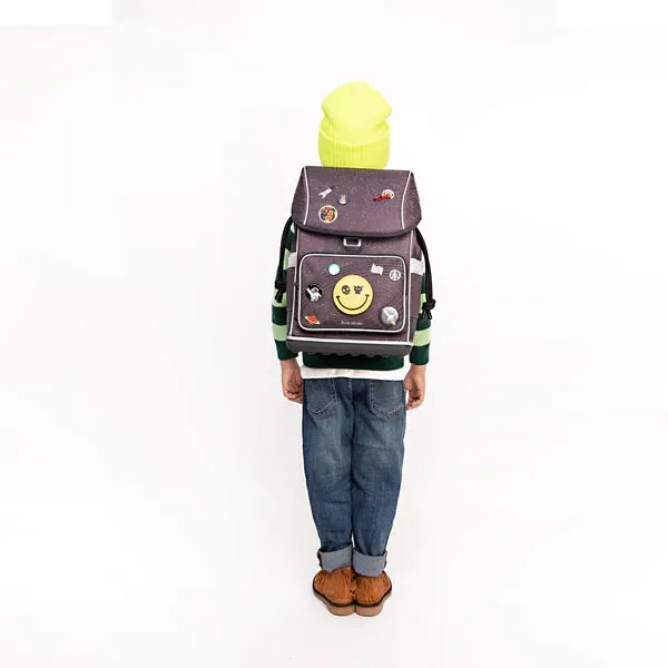 Ergonomic School Backpack - Space invader