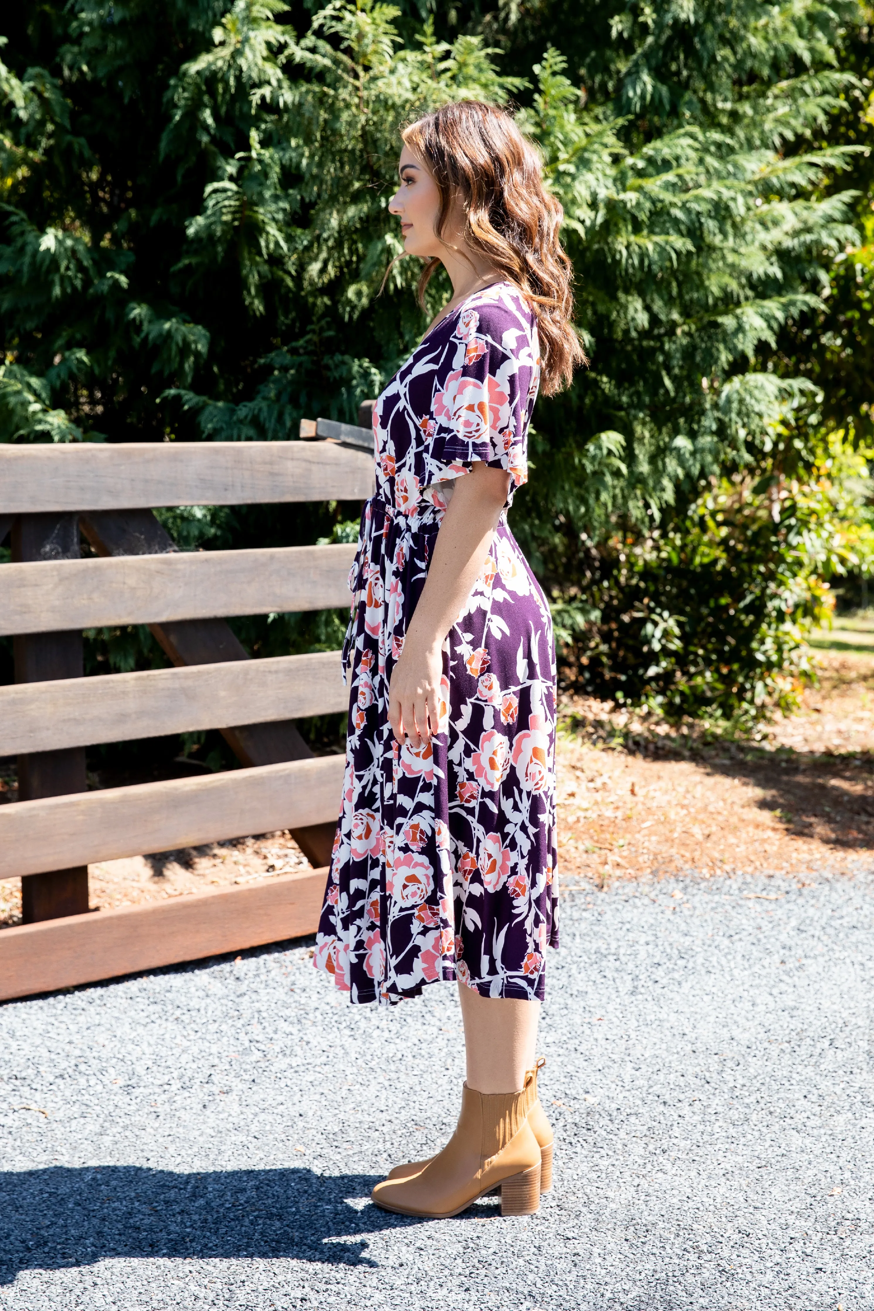 FINAL SALE Billine Dress in Jardin