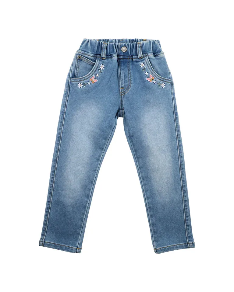 Fox & Finch Girls Pull On Jeans