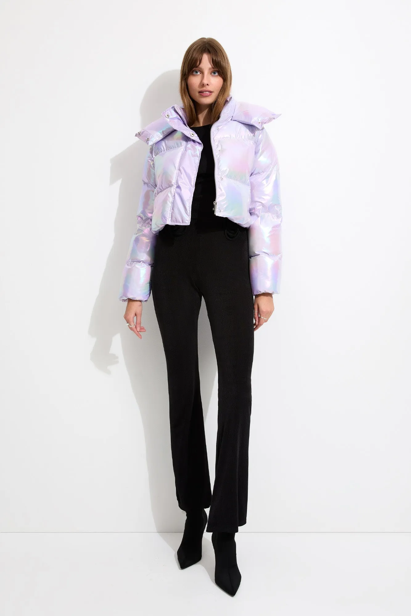 Fractals Jacket in Frosted Lilac