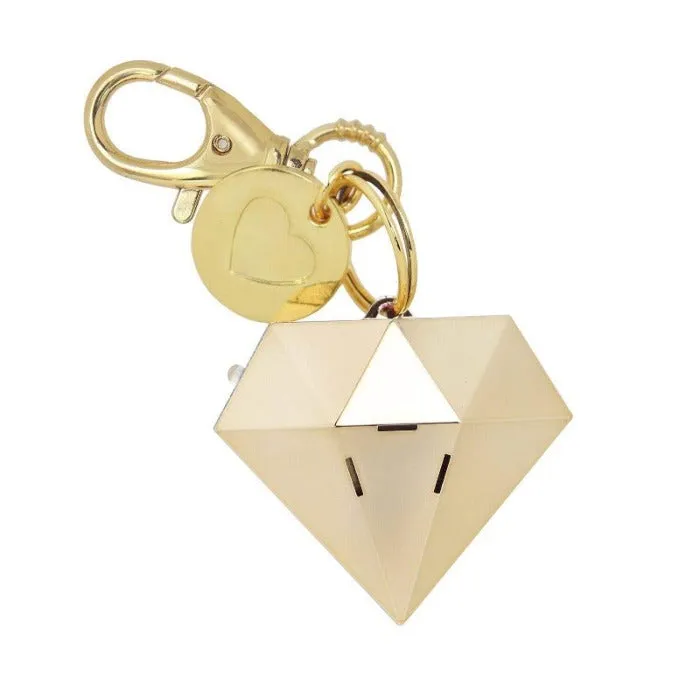 Gold Gemstone Personal Alarm