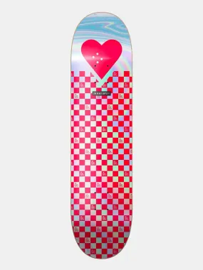 Heart Supply Deck Dsm Red Checkerboard Foil