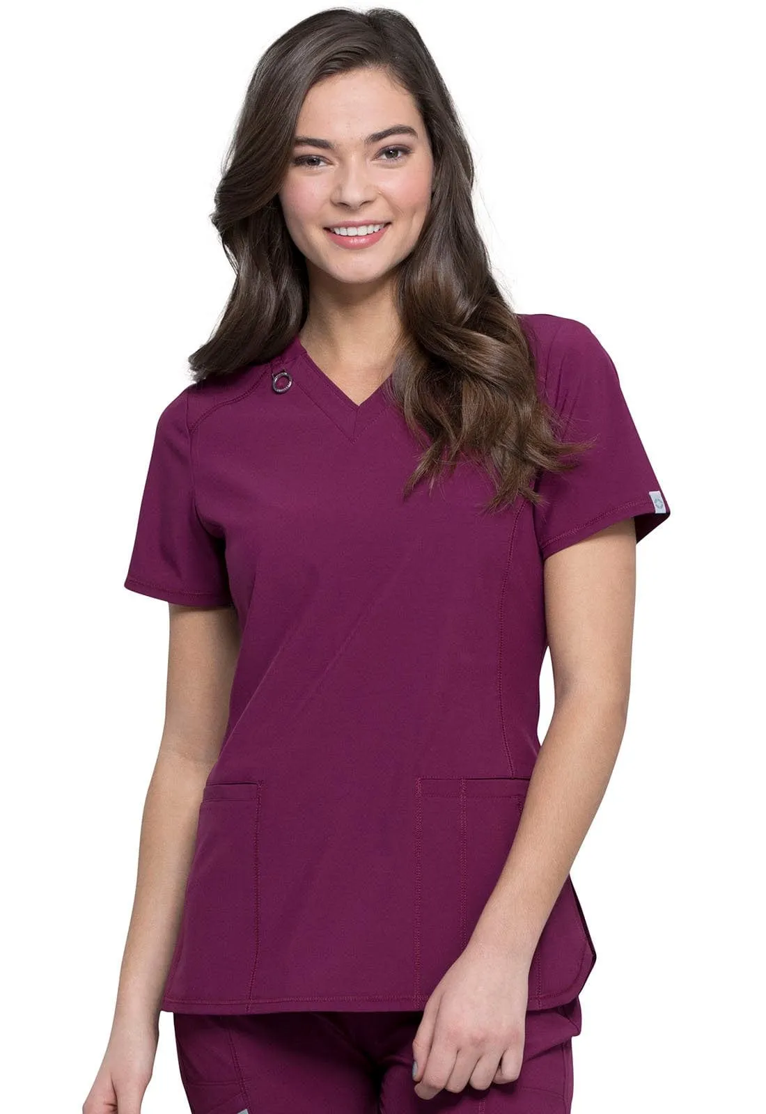 Infinity V-Neck Scrub Top CK865A