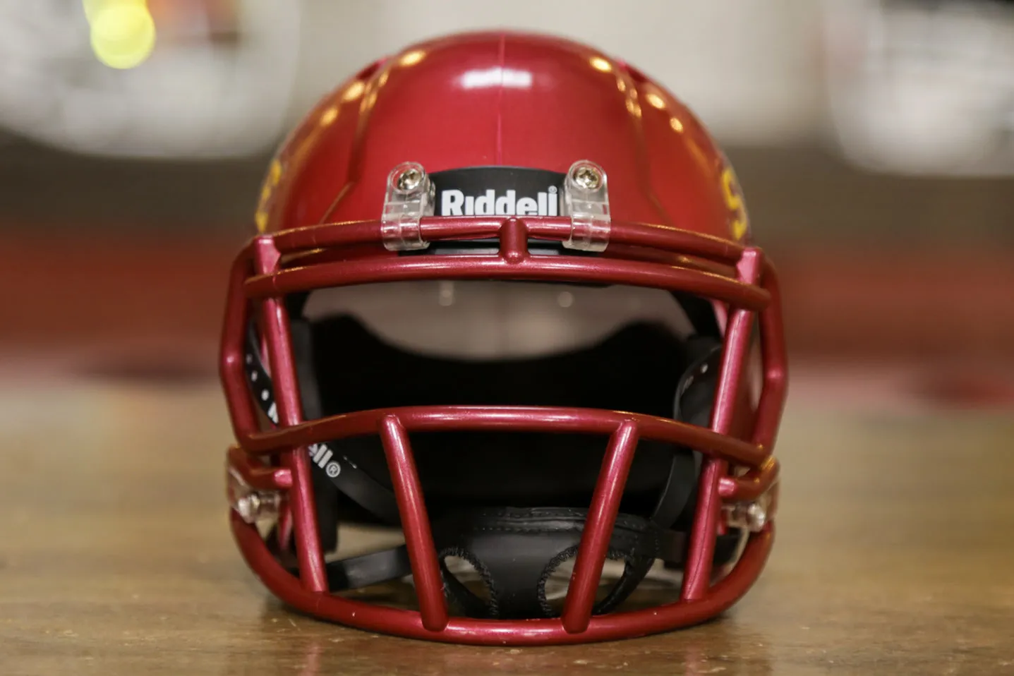 Iowa State Cyclones Riddell Speed Mini Helmet - Red I State