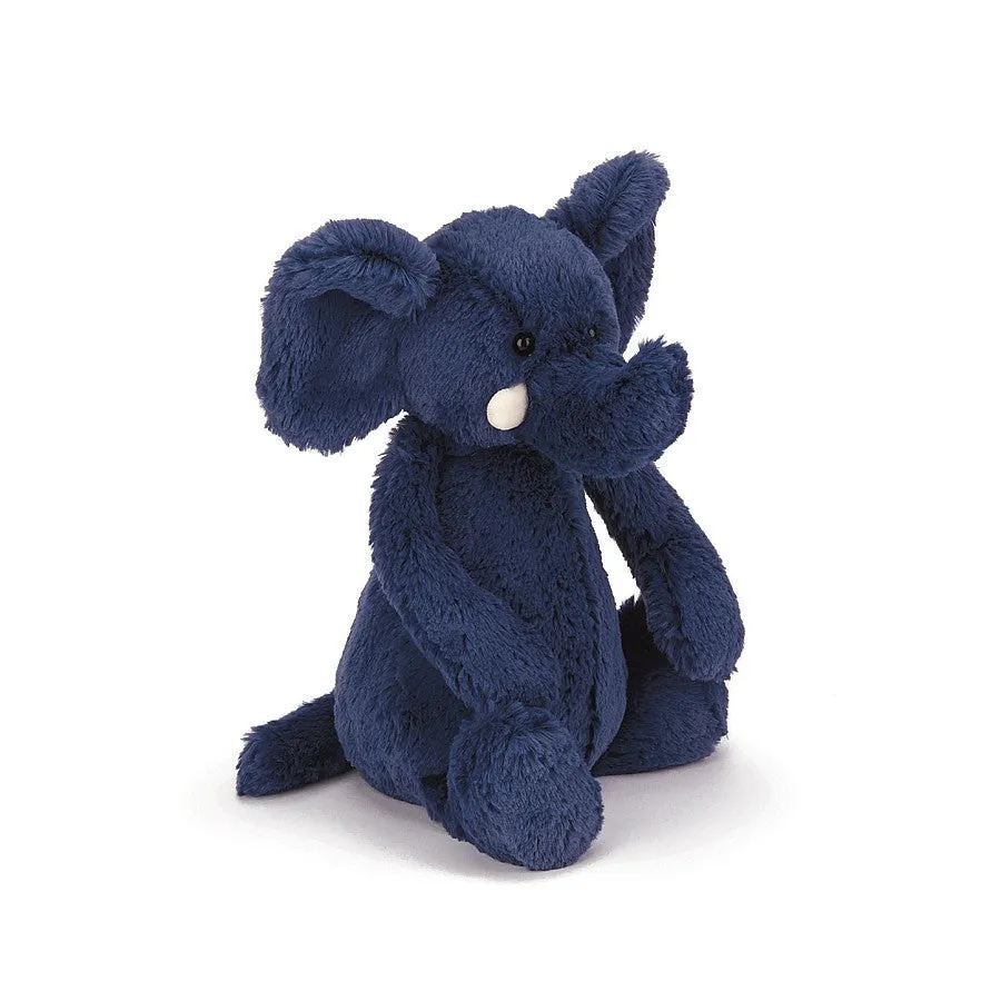 JellyCat Bashful Blue Elephant Medium