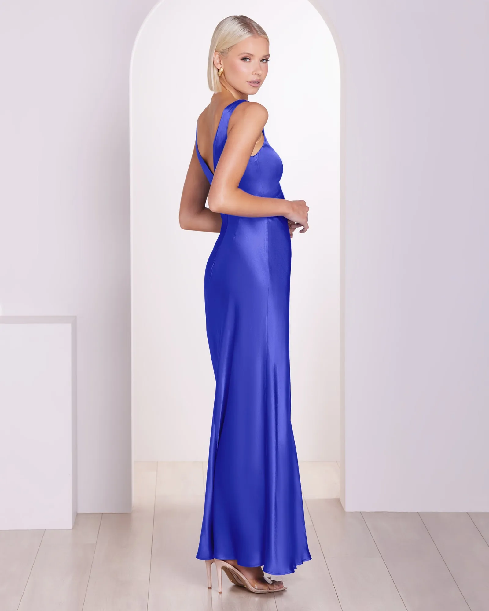 Jocelyn Twist Front Gown