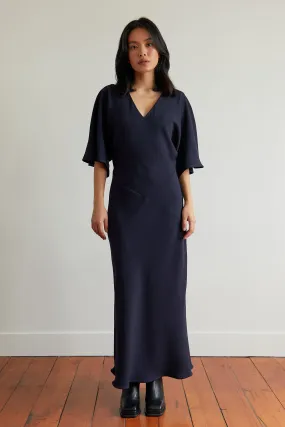 Kaftan Dress in Navy