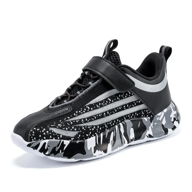 Kids Chunky Trainers Breathable Sneakers