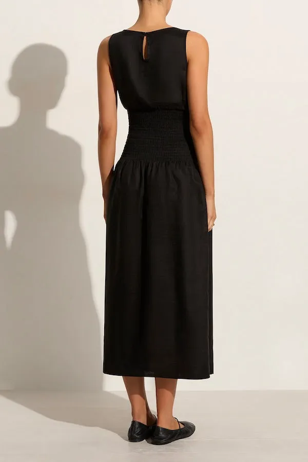 La Canella Midi Dress Black