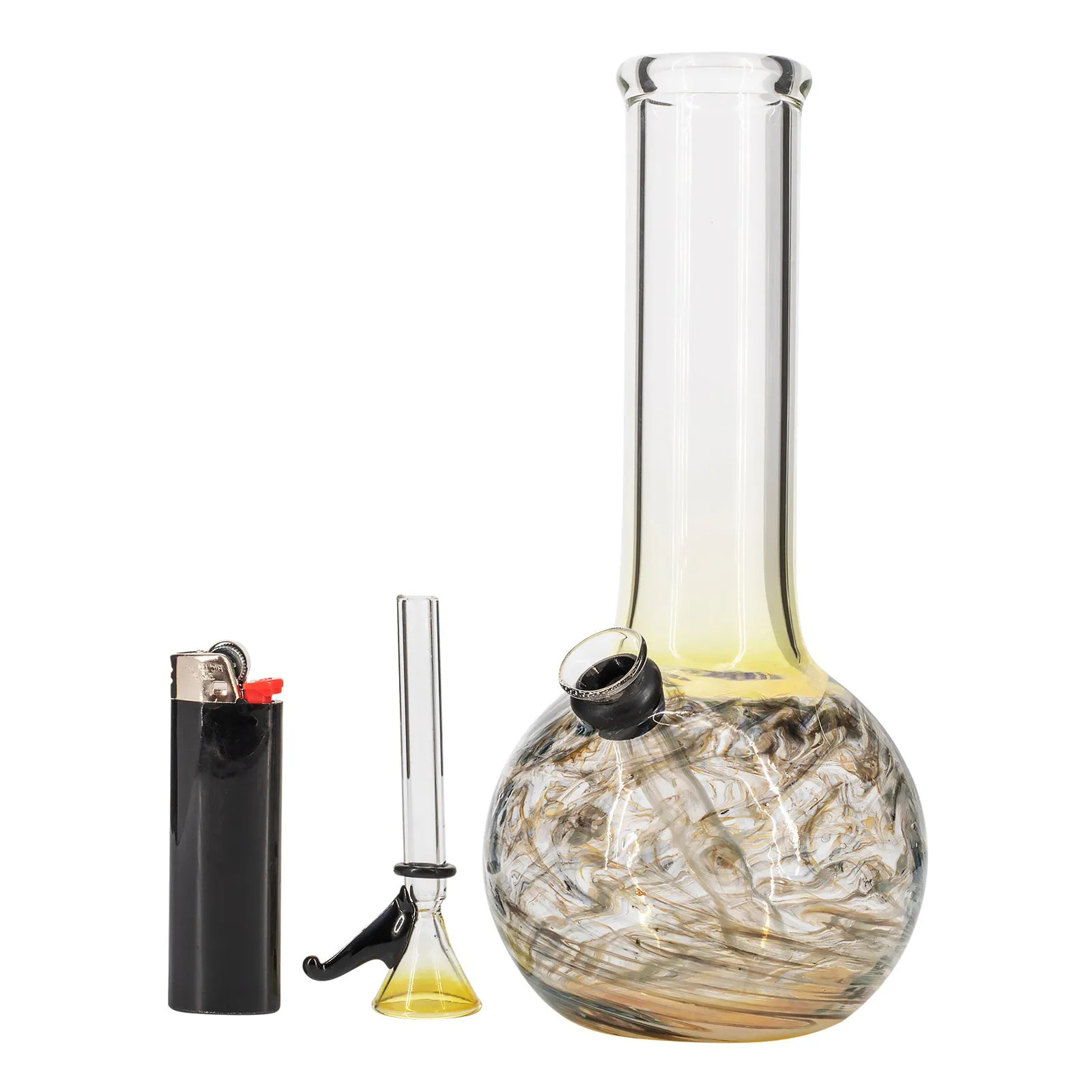 LA Pipes "Jupiter" Bubble Base Bongs