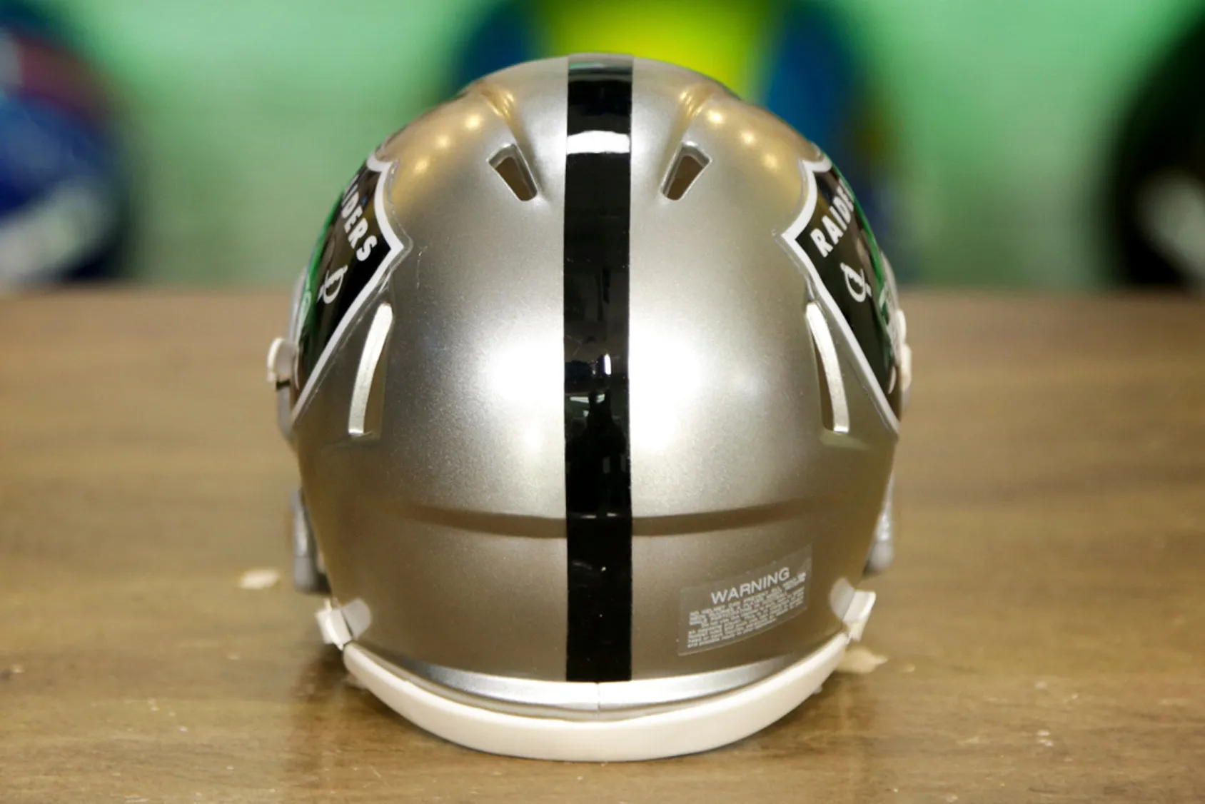 Las Vegas Raiders Riddell Speed Mini Helmet - Flash