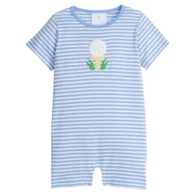 Little English - Appliqué Romper - Golf Tee