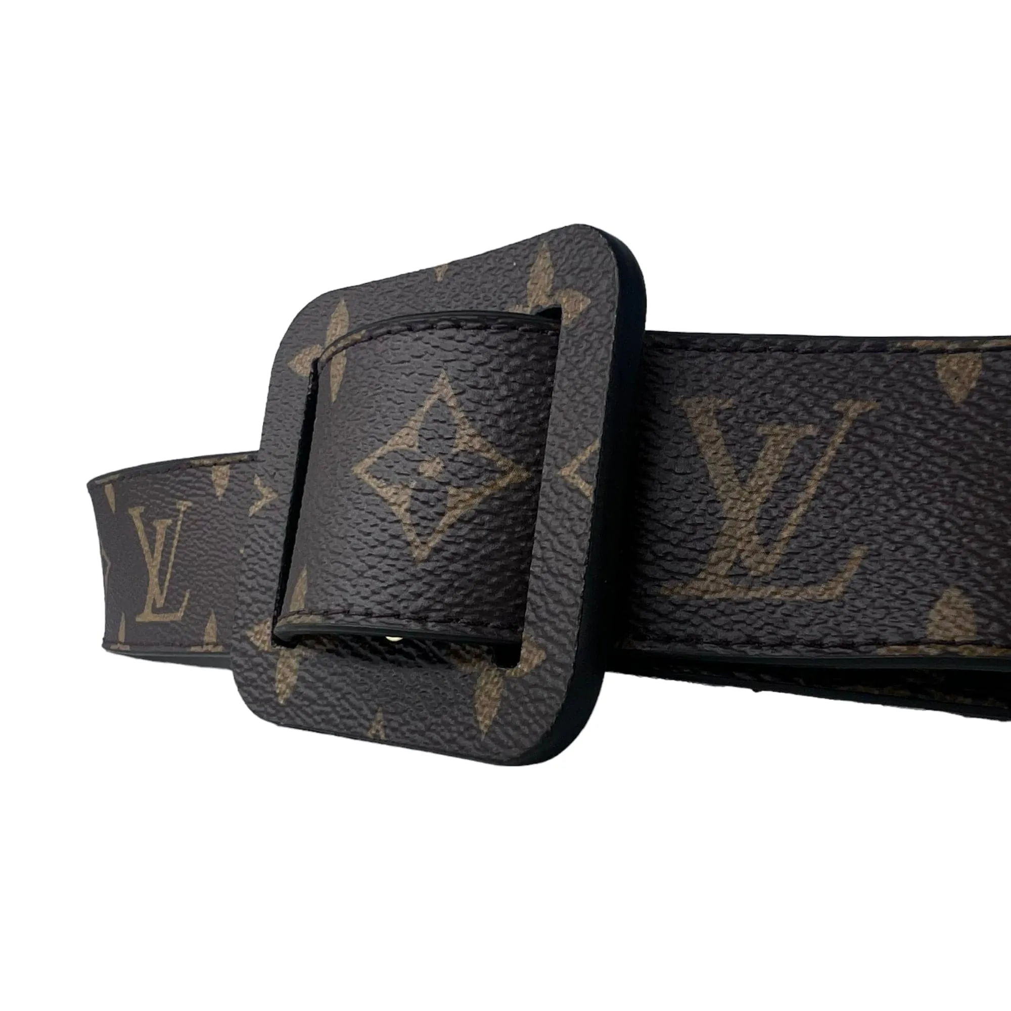 LOUIS VUITTON Monogram "Tie The Knot" Belt - Brown & Tan