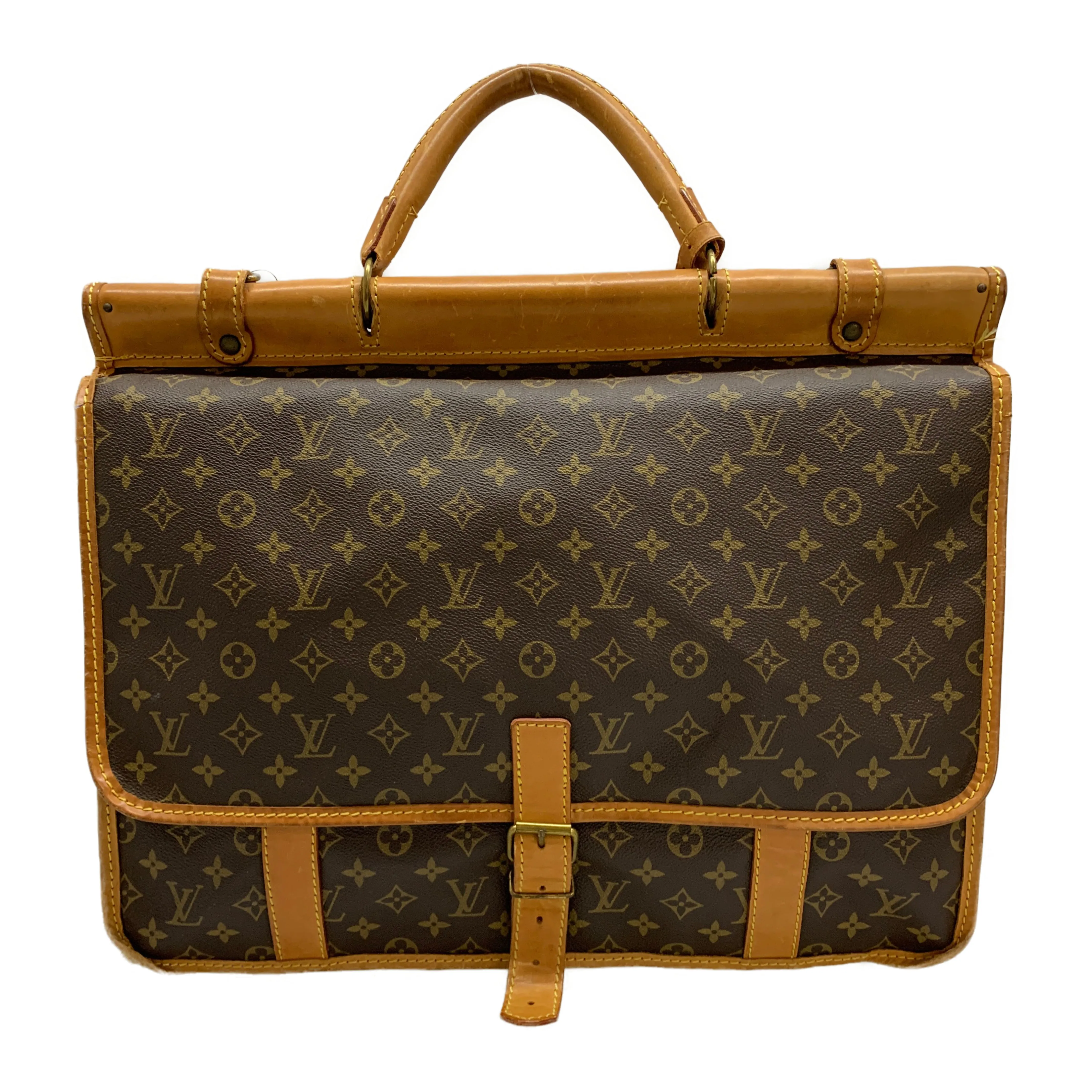 #LOUIS VUITTON/SAC KLEBER_MONOGRAM CANVAS/Cross Body Bag/BRW/Polyester/Monogram