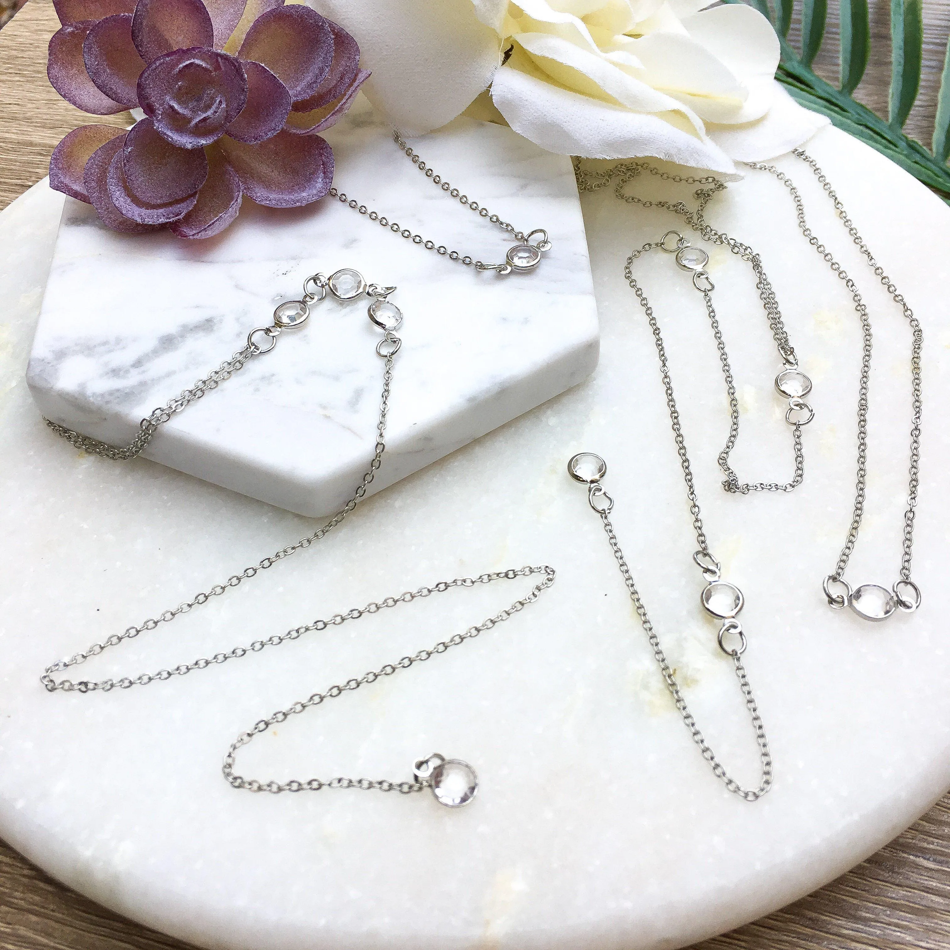 Morning Dew Backdrop Necklace - LAST CHANCE!