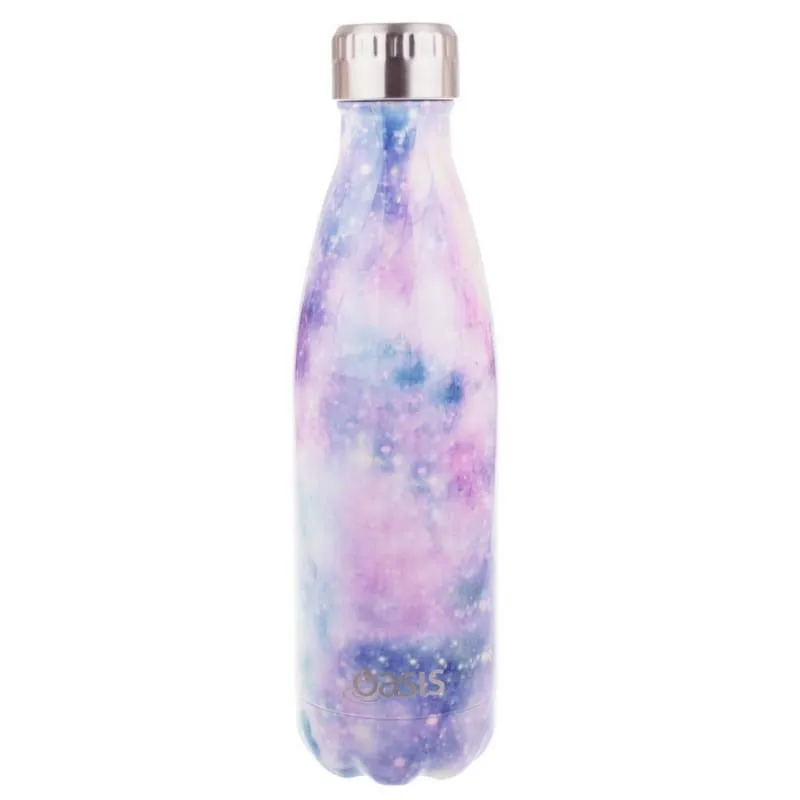 Oasis Stainless Steel Insulated Drink Bottle 500ml - Galaxy