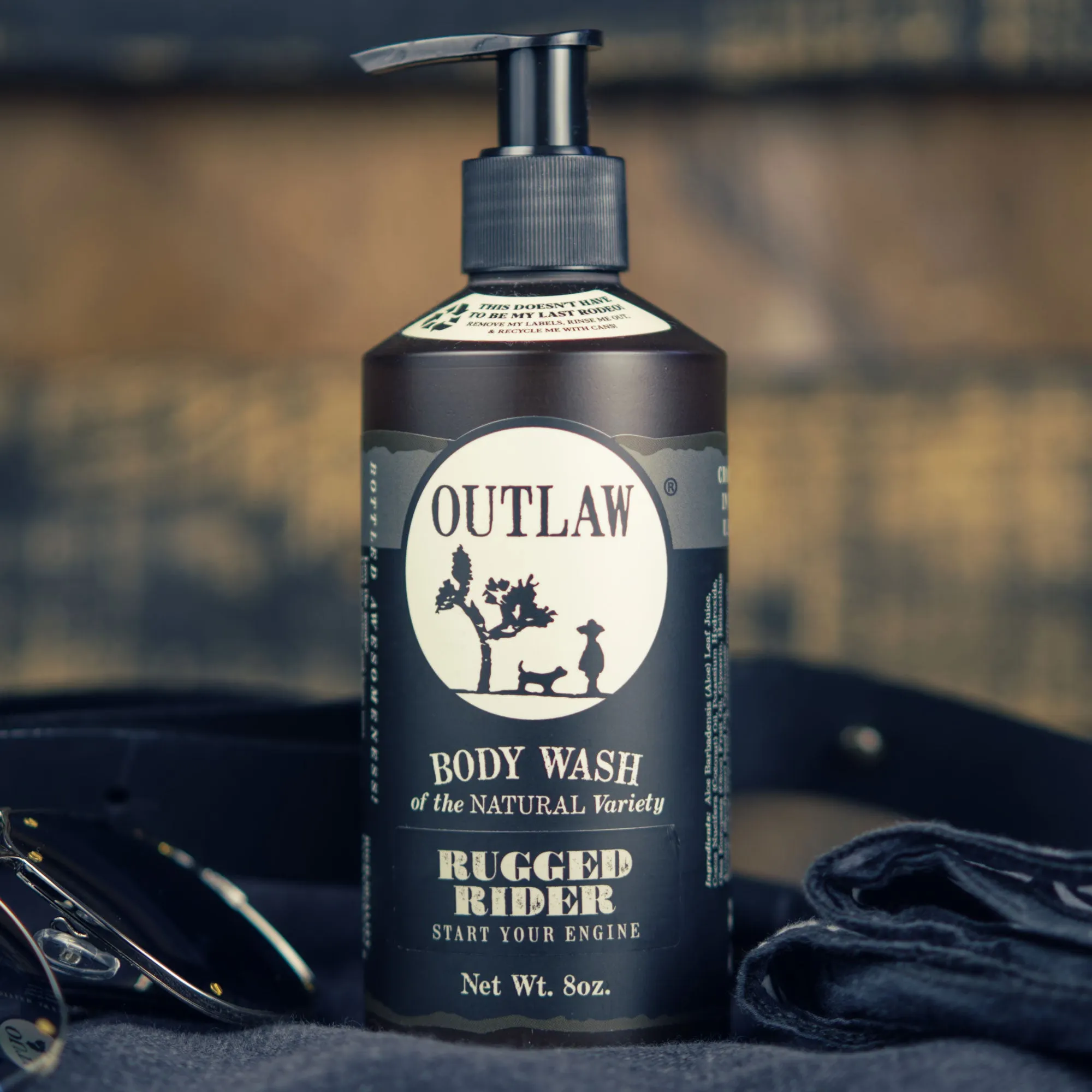 Rugged Rider Natural Body Wash