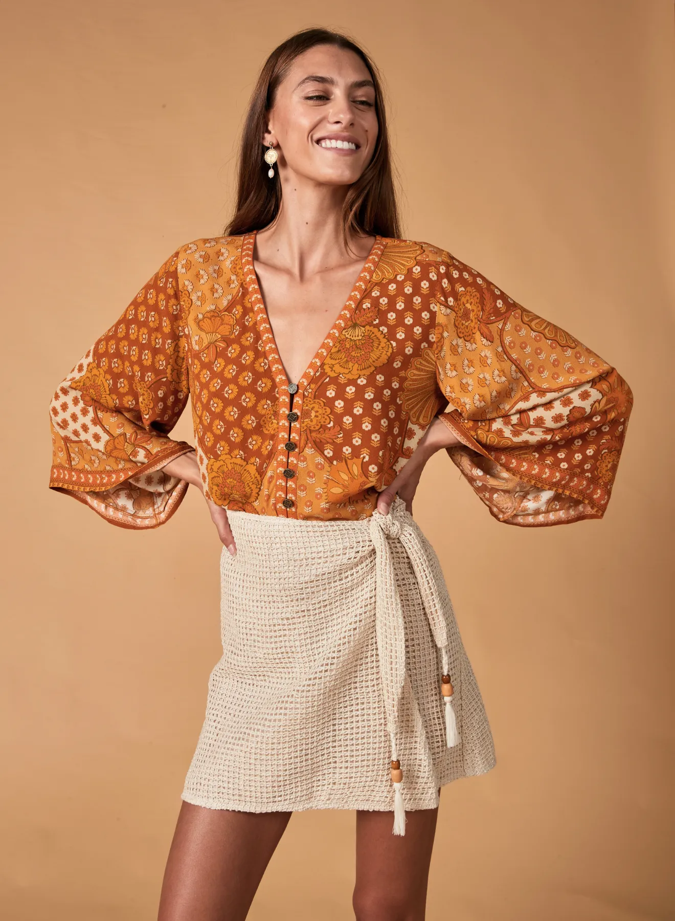 Sadie Blouse - Bohemian