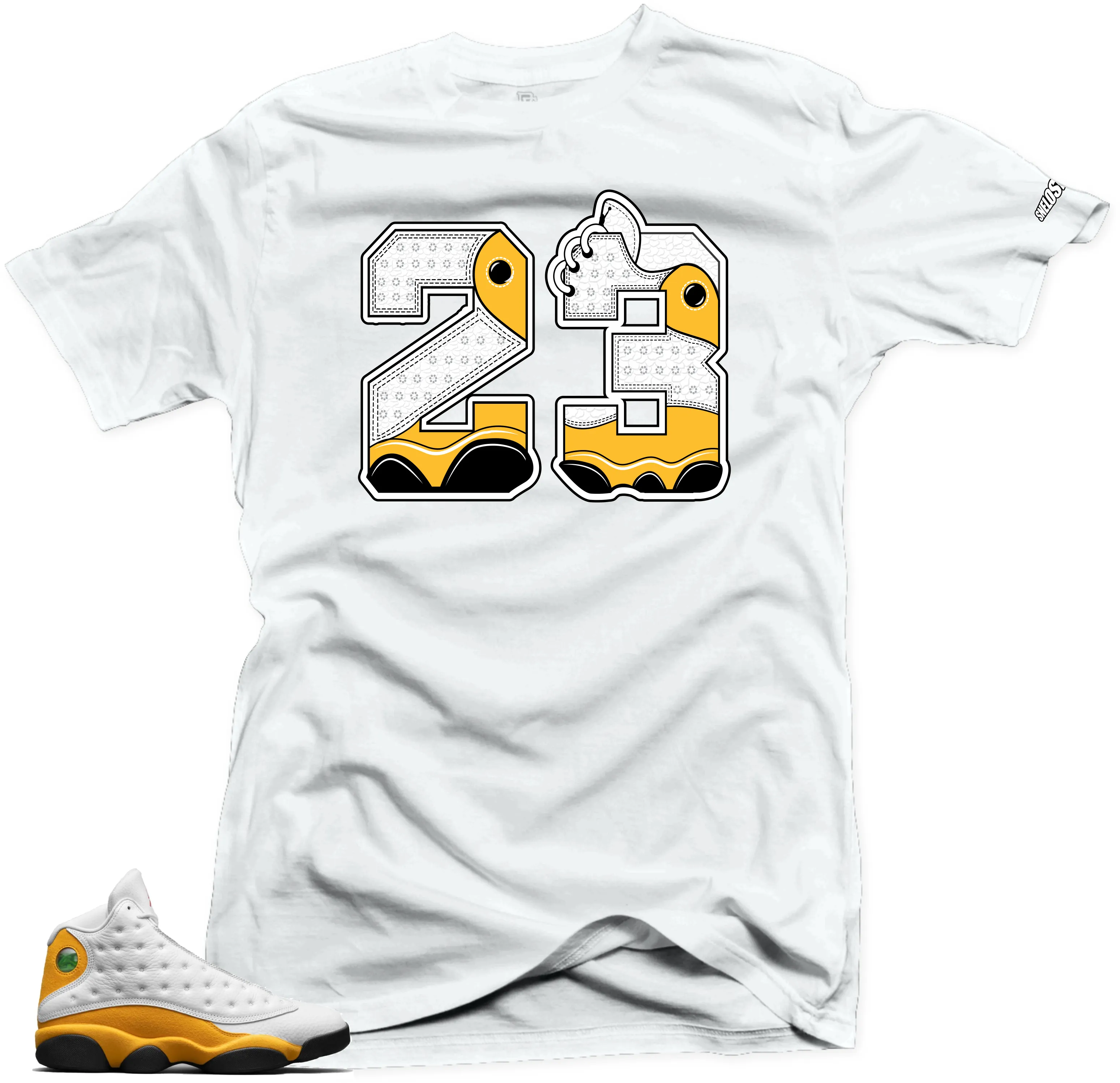 Shirt To Match Jordan 13 Del Sol -THE 23 Sneaker Tees