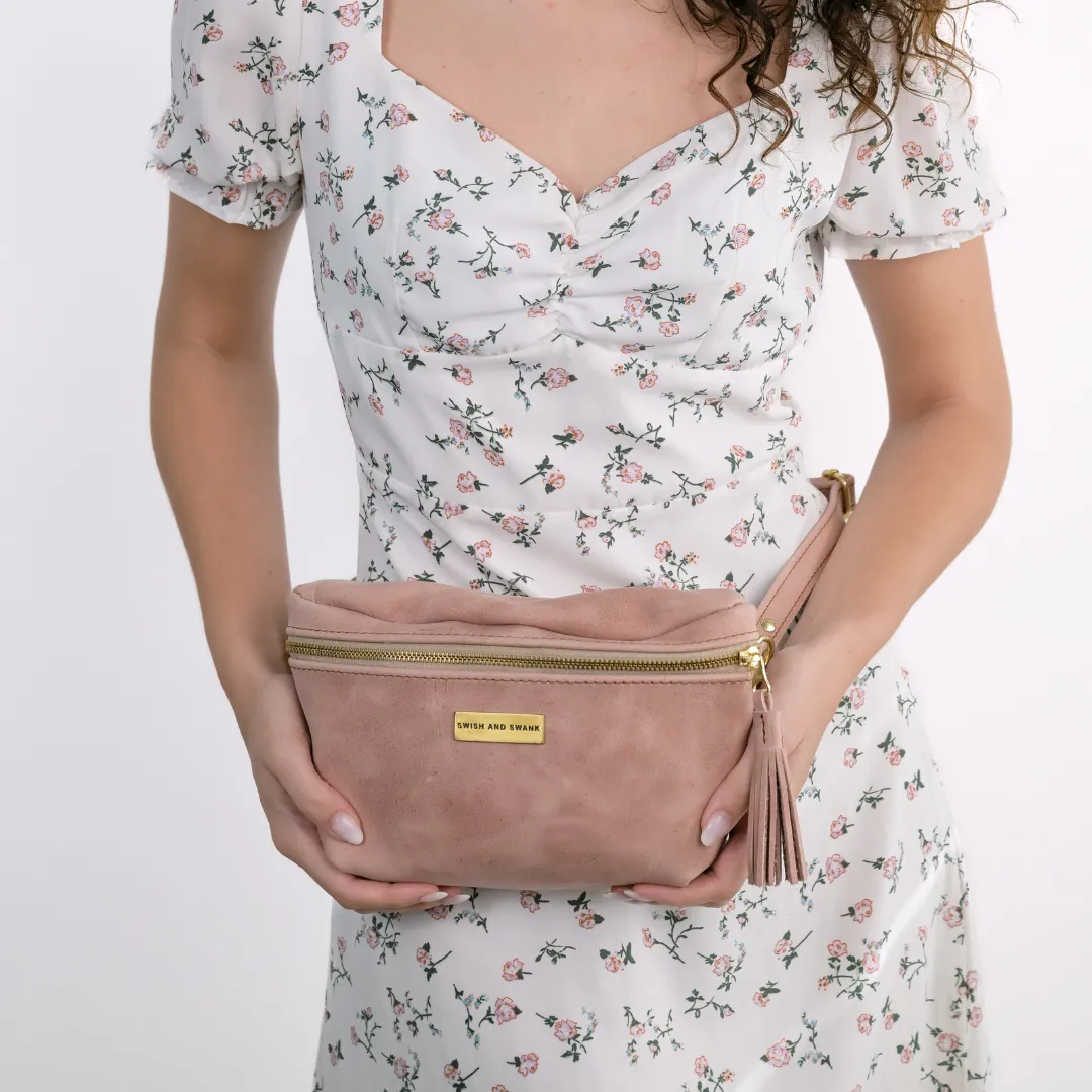 The Leather Belt Bag - Dusty Pink LIMITED EDITION