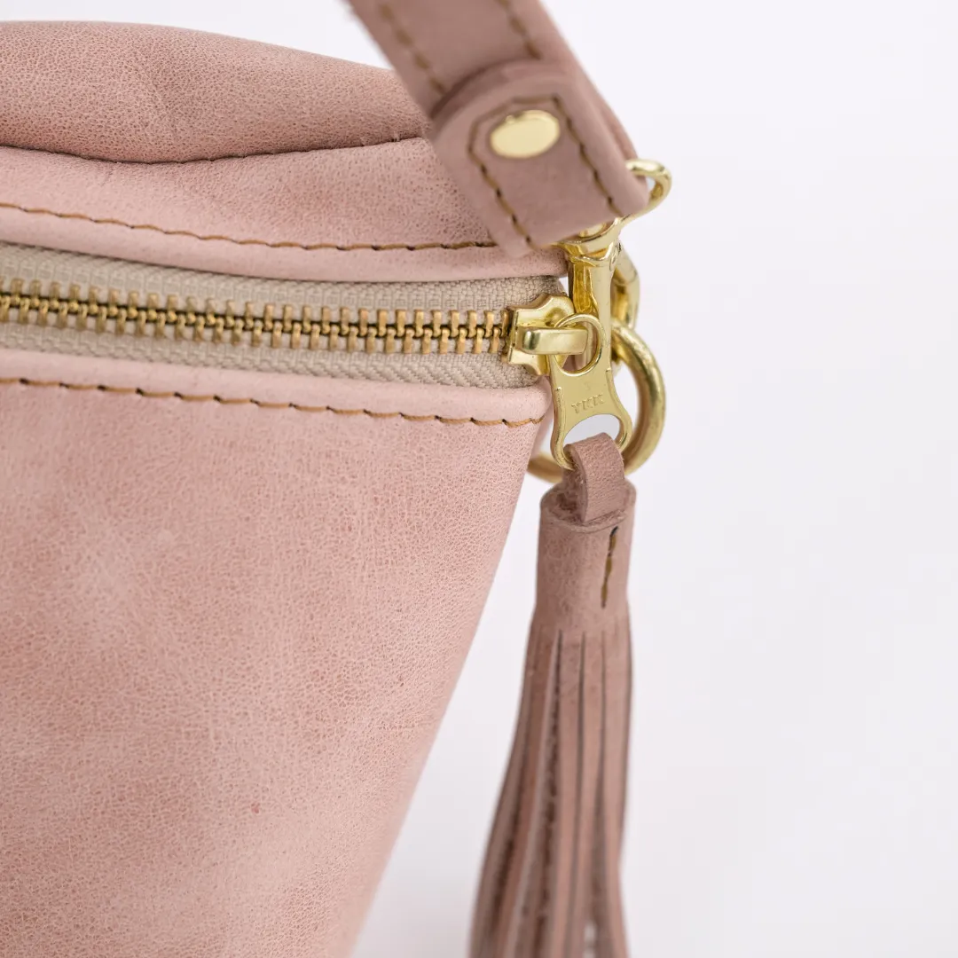 The Leather Belt Bag - Dusty Pink LIMITED EDITION