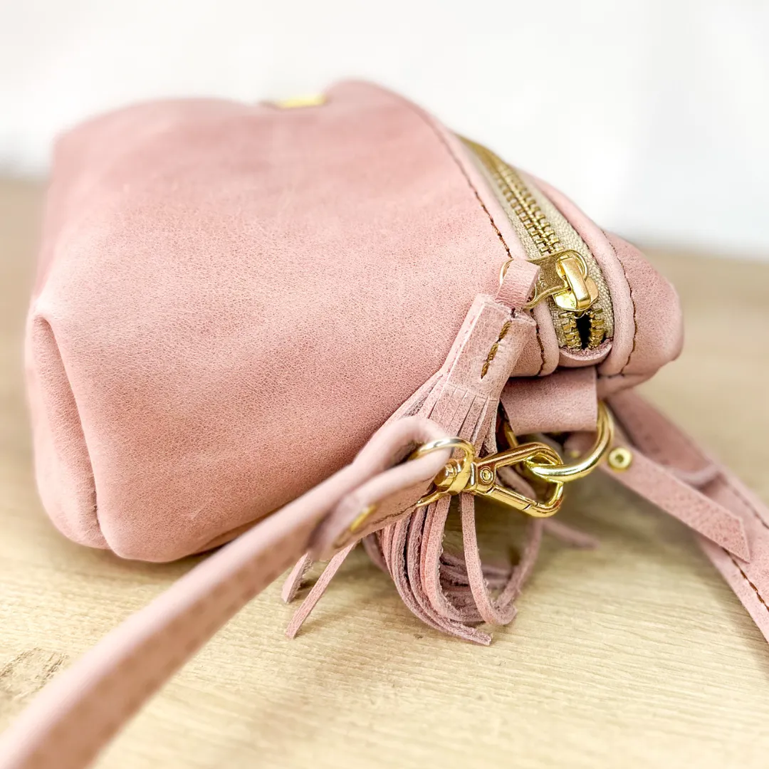 The Leather Belt Bag - Dusty Pink LIMITED EDITION