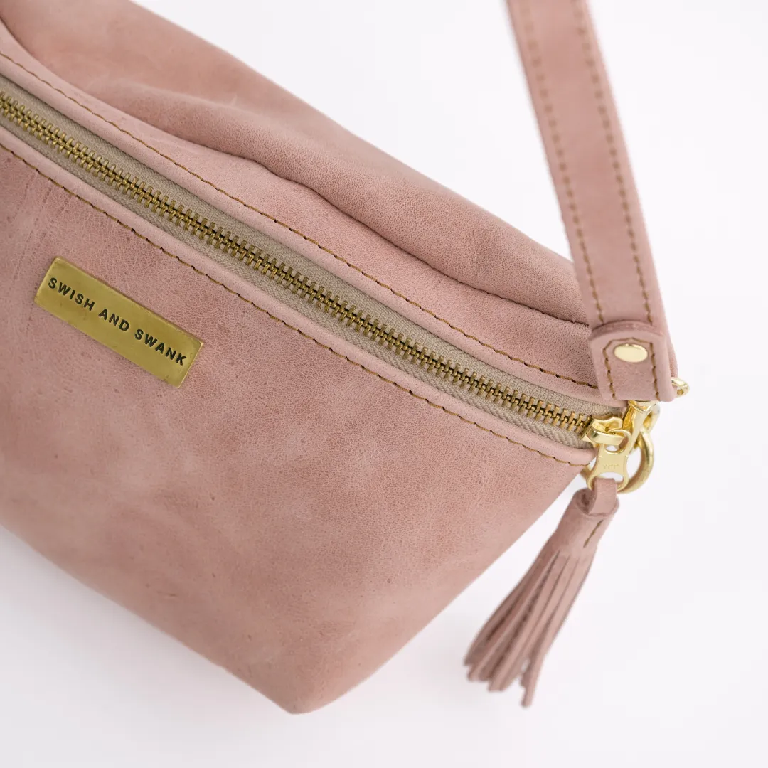 The Leather Belt Bag - Dusty Pink LIMITED EDITION