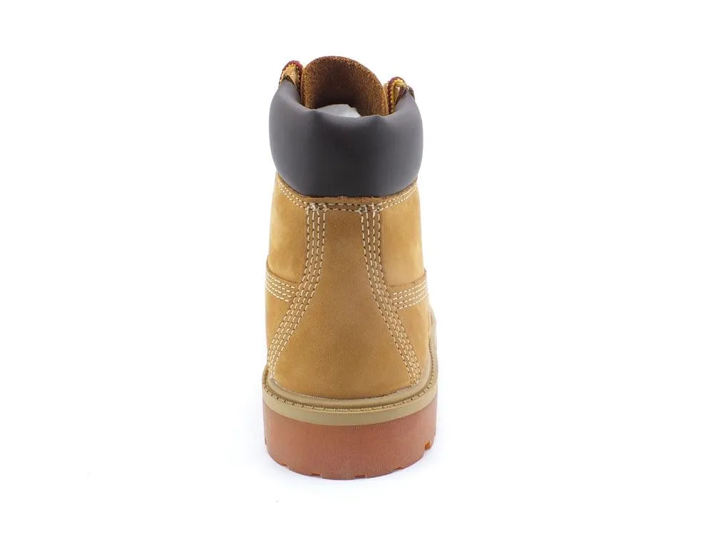 TIMBERLAND Waterproof Stivaletto Boot 6 Fori Nubuk Wheat Miele TB012909