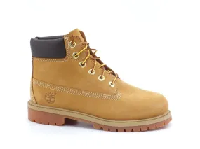 TIMBERLAND Waterproof Stivaletto Boot 6 Fori Nubuk Wheat Miele TB012909