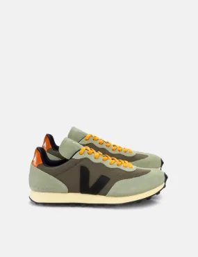 Veja Rio Branco Ripstop Trainers - Khaki/Black