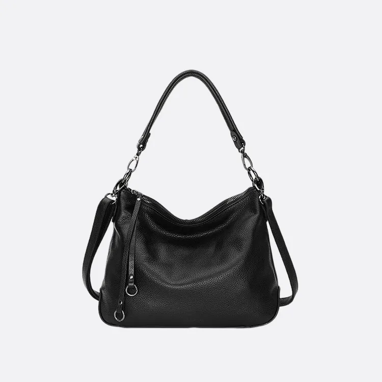 Women's genuine cowhide leather handbag Bora V2 design